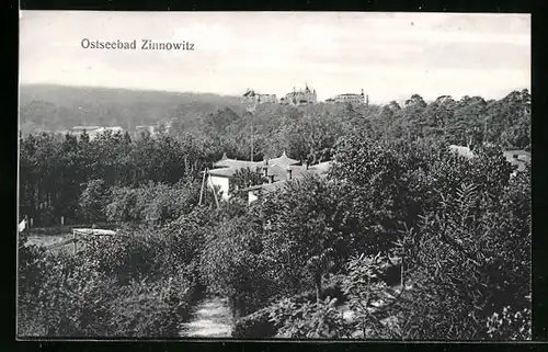 AK Zinnowitz / Ostseebad, Totalansicht