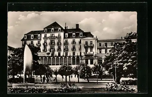 AK Heringsdorf / Ostseebad, Erholungsheim Solidarität