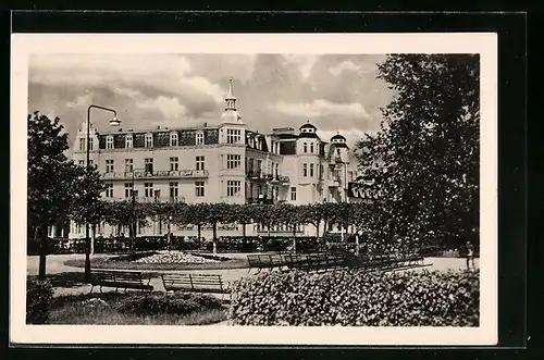 AK Zinnowitz / Ostseebad, FDGB-Ferienheim Glück auf