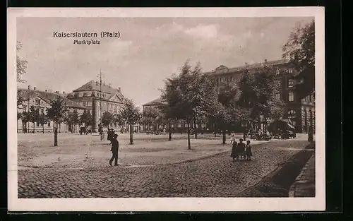 AK Kaiserslautern / Pfalz, Marktplatz