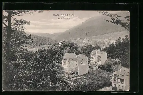 AK Bad Bertrich, Totale von Osten aus gesehen