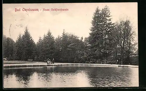 AK Bad Oeynhausen, neues Goldfischbassin