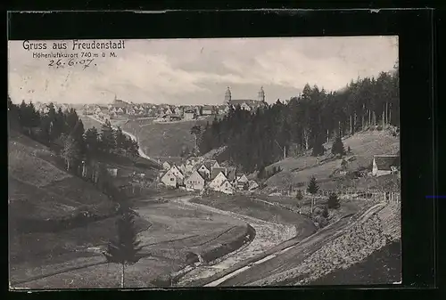 AK Freudenstadt, Gesamtansicht