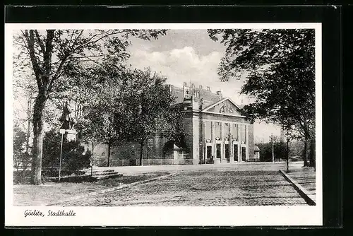 AK Görlitz, Blick zur Stadthalle