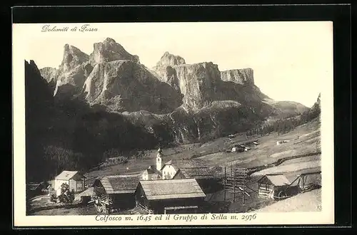 AK Colfosco, Colfosco ed il Gruppo di Sella