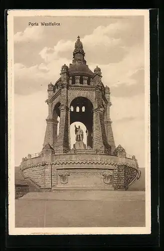 AK Porta Westfalica, Kaiser Wilhelm-Denkmal