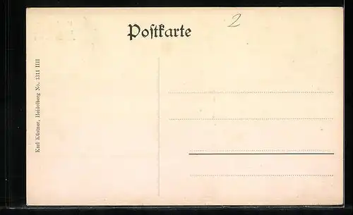 AK Heidelberg, das grosse Fass