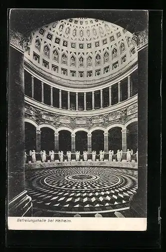 AK Kelheim, Inneres der Befreiungshalle