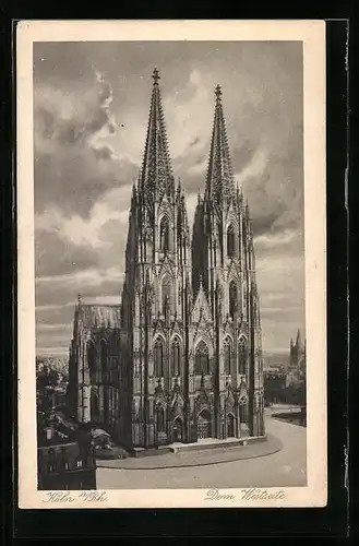 AK Köln, Dom, Westseite