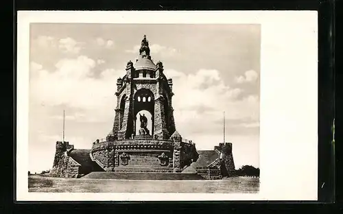 AK Porta Westfalica, Kaiser Wilhelm-Denkmal