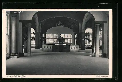 AK Bad Salzuflen, Brunnen, Innenansicht