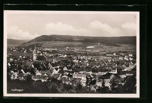 AK Tuttlingen, Gesamtansicht mit Kirche