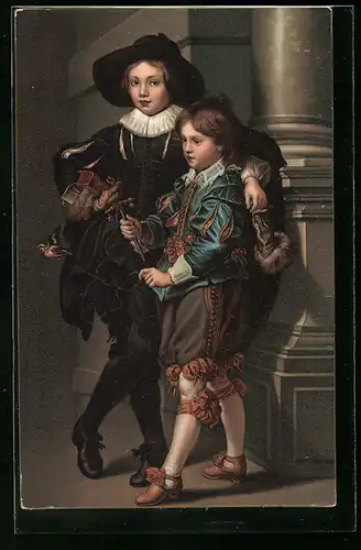 Künstler-AK Stengel & Co. Nr. 29692: Die beiden Söhne des Rubens