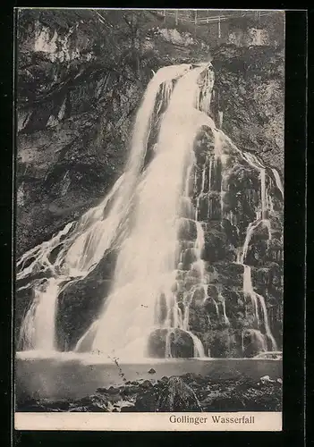 AK Idylle am Gollinger Wasserfall