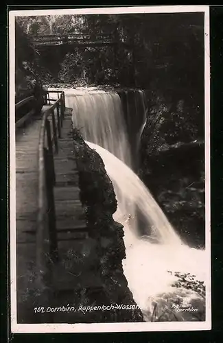 AK Dornbirn, Rappenloch-Wasserfall