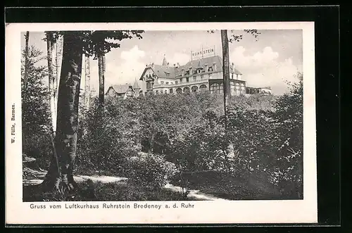 AK Bredeney a. d. Ruhr, Luftkurhaus Hotel Ruhrstein