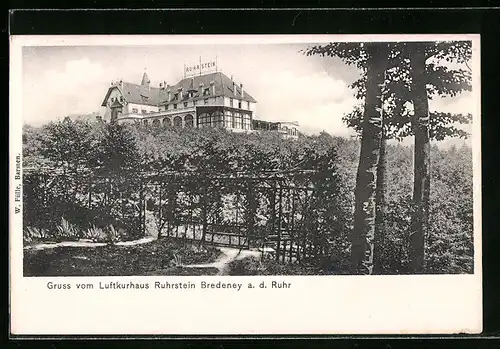 AK Bredeney a. d. Ruhr, Luftkurhaus Hotel Ruhrstein