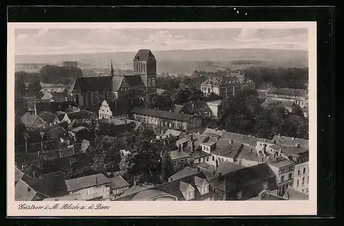 AK Güstrow i. M., Blick auf den Dom