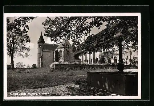 AK Lorch / Württ., Kloster, Teilansicht