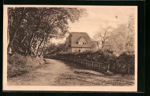 AK Bürgel i. Thür., Erholungsheim Langethalsmühle