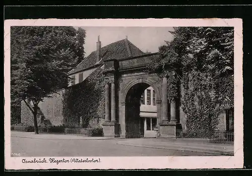 AK Osnabrück, am Hegertor, Waterlootor