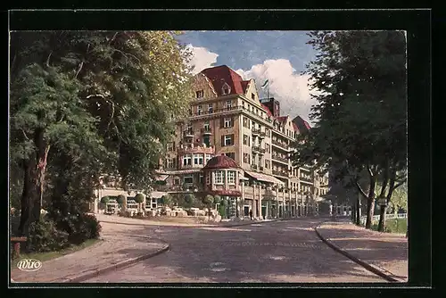 AK Bad Elster, Palast-Hotel Wettiner Hof