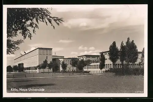 AK Köln-Lindenthal, Blick zur Neuen Universität