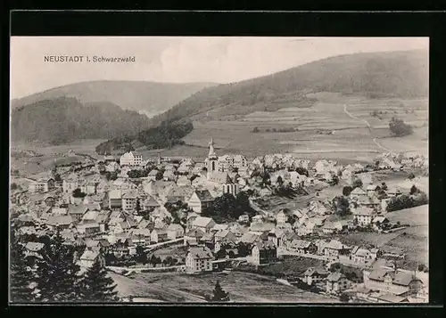 AK Neustadt / Schwarzwald, Gesamtansicht