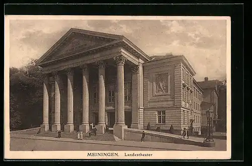 AK Meiningen, am Landestheater