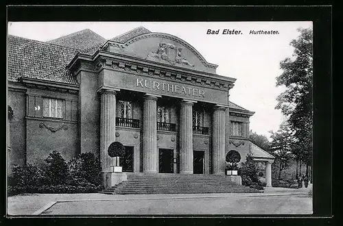 AK Bad Elster, am Kurtheater