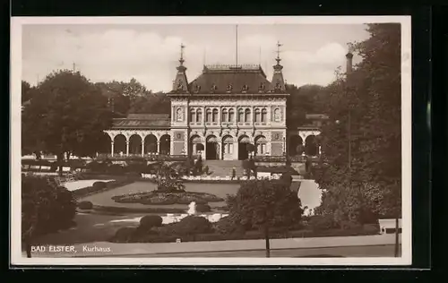 AK Bad Elster, Blick auf das Kurhaus