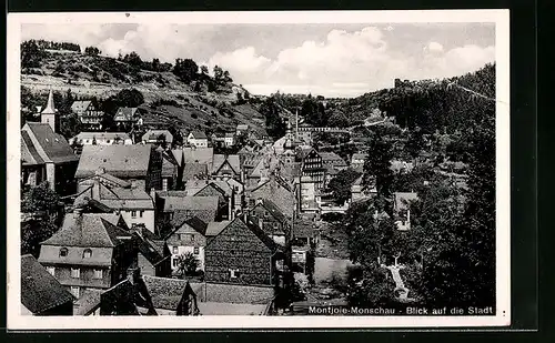 AK Montjoie-Monschau, Blick auf die Stadt