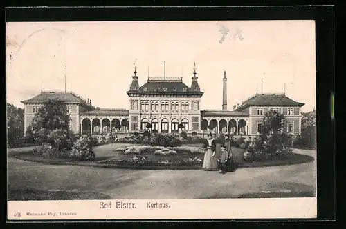 AK Bad Elster, Anlagen mit Kurhaus
