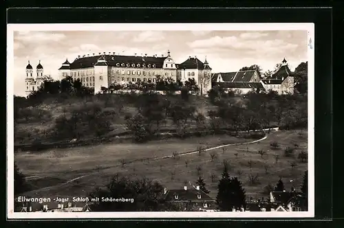 AK Ellwangen / Jagst, Schloss mit Schönenberg