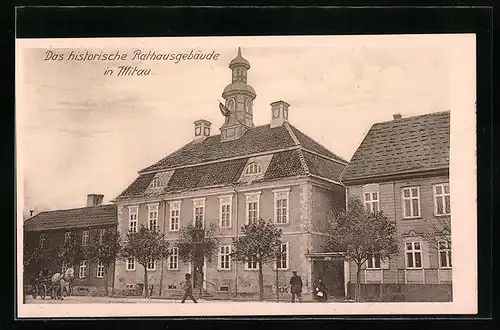 AK Mitau, Das historische Rathausgebäude