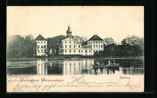AK Gravenstein, Blick zum Schloss