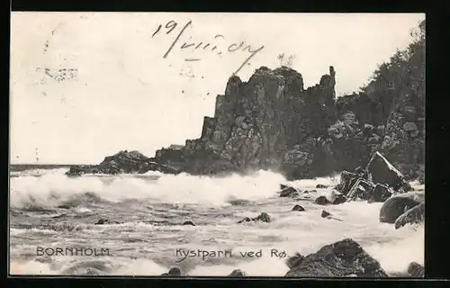 AK Bornholm, Kystparti ved Ro.