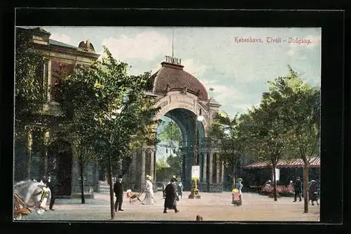 AK Kobenhavn, Tivoli-Indgang