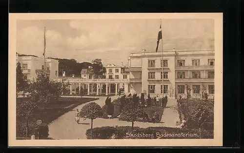 AK Skodsborg, Badesanatorium mit Anlagen