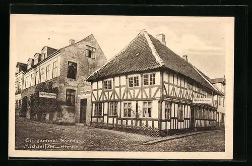 AK Middelfart, En gammel Gaard, Algade