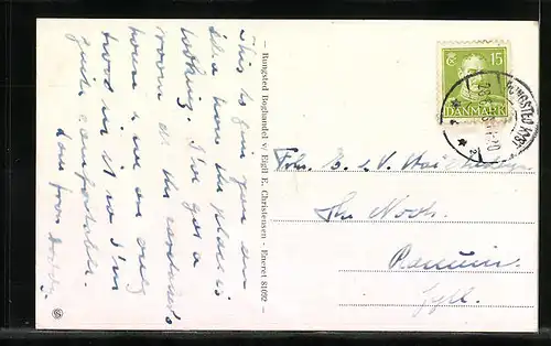 AK Rungsted, Statsskole, Fliegeraufnahme