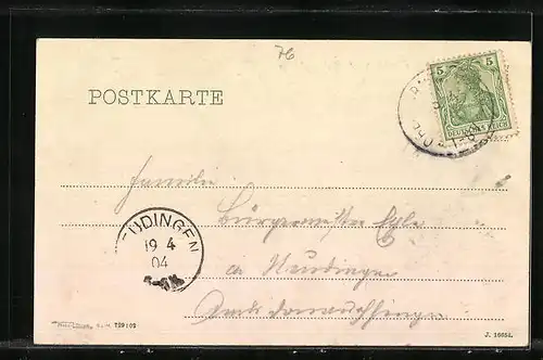 AK Oberharmersbach, Ortsansicht mit Blick ins Land