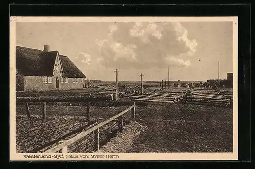 AK Westerland /Sylt, Haus vom Sylter Hahn