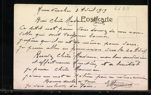 AK Neunkirchen /Saar, Partie an der Blies mit Bach-Schulhaus