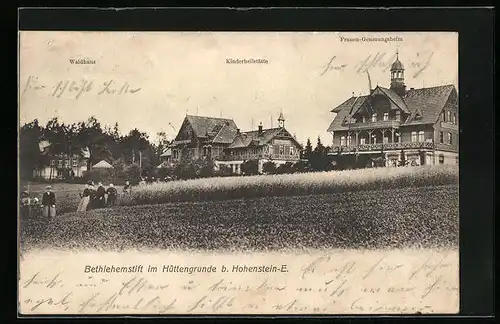 AK Hohenstein-Ernstthal, Bethlehemstift im Hüttengrunde