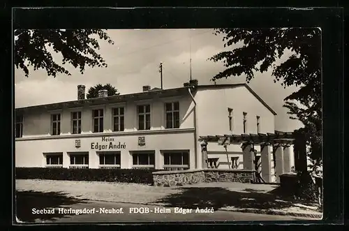 AK Heringsdorf-Neuhof, FDGB-Heim Edgar André