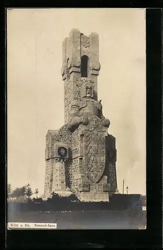 AK Köln-Marienburg, Die Bismarck-Säule