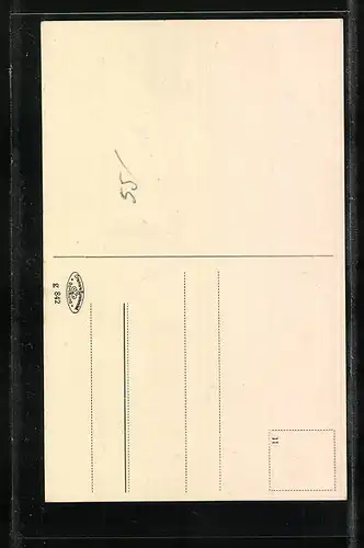 Künstler-AK Trier, Kaiserpalast, Porte Nigra, Landkarte mit Mosel und Umgebung