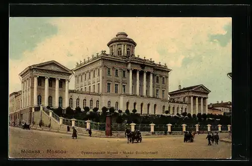 AK Moscou, Musée Roumiantzeff