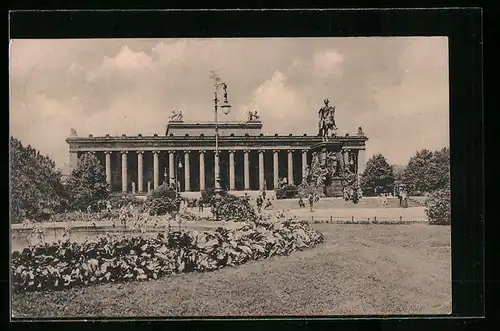 AK Berlin, Kgl. Museum mit Lustgarten